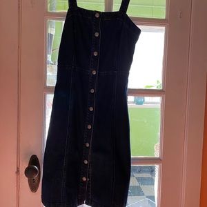 AG fitted denim dress